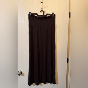 Women's Azules Black Maxi Skirt Size XL NWOT